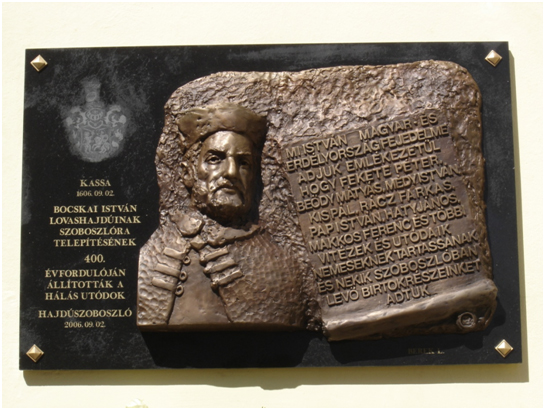Hajdúk - bronz dombormű
